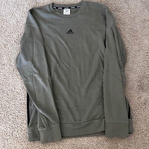 Green Adidas sweatshirt